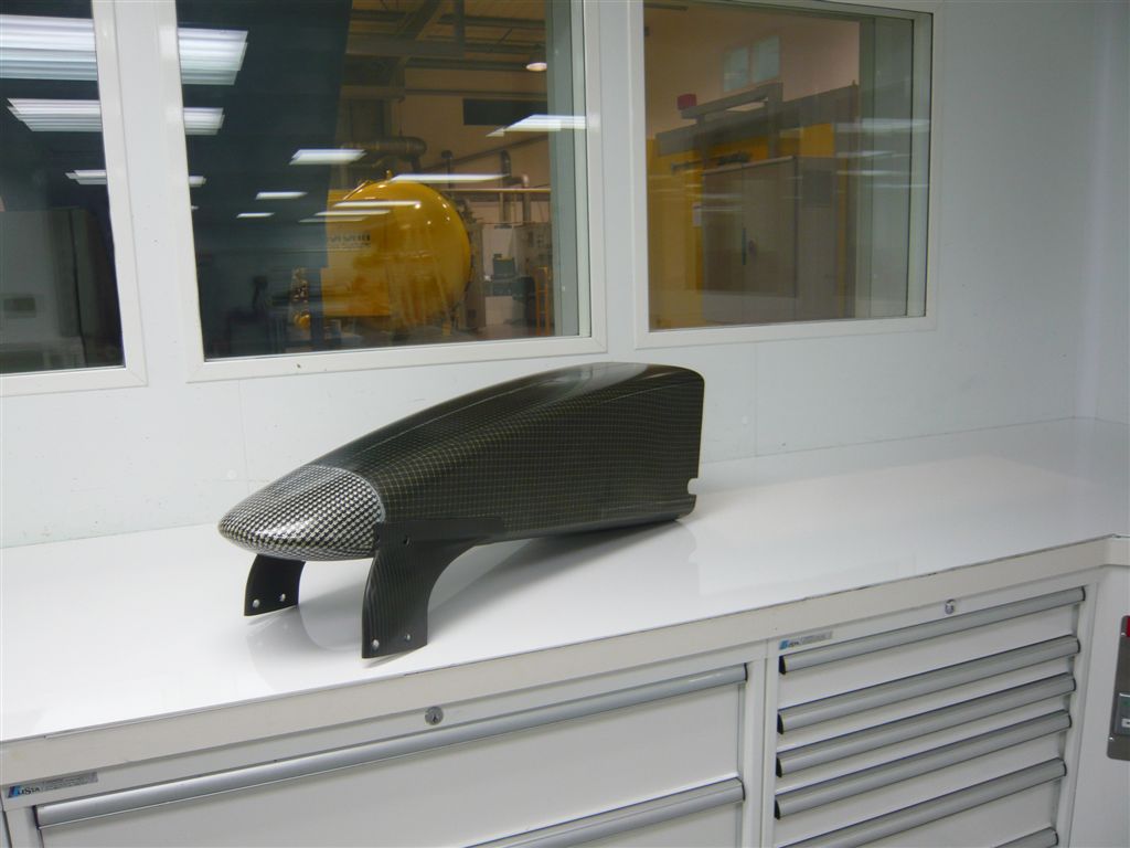 Test nosebox for FIA Crash Test