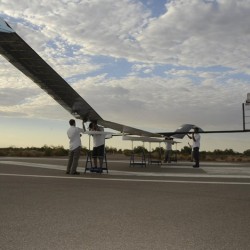 Photo A - QinetiQ UAV Zephyr - 2010 launch