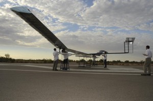 Photo A - QinetiQ UAV Zephyr - 2010 launch