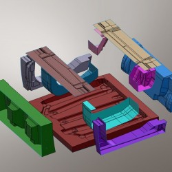 VISIOM OUTER SKIN MOULD ASSY